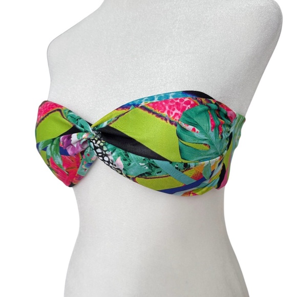 Brazilian Strapless Bandeau Bikini Tie Top - Picture 2 of 8